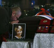  Lėktuvo Tu-154 katastrofos aukų laidotuvės
