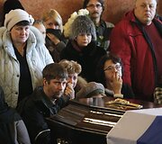  Lėktuvo Tu-154 katastrofos aukų laidotuvės