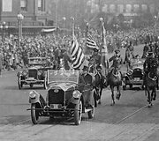Calvino Coolidge'o inauguracinis paradas 1925m.