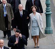 Žmonės renkasi į Donaldo Trumpo inauguraciją  Va&scaron;ingtone