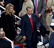 Žmonės renkasi į Donaldo Trumpo inauguraciją  Va&scaron;ingtone