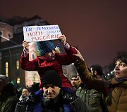 Rumunijoje tūkstančiai žmonių protestavo prie&scaron; amnestiją korumpuotiems politikams