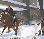 Tradicinės žirgų traukiamų vežimų lenktynės Zakopanėje