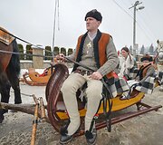 Tradicinės žirgų traukiamų vežimų lenktynės Zakopanėje