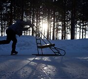 Kanadiečiai Kvebeko mi&scaron;ke i&scaron;liejo 13 km kelią pačiūžoms