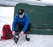 Kanadiečiai Kvebeko mi&scaron;ke i&scaron;liejo 13 km kelią pačiūžoms