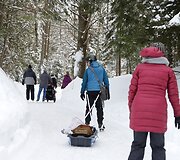 Kanadiečiai Kvebeko mi&scaron;ke i&scaron;liejo 13 km kelią pačiūžoms