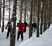 Kanadiečiai Kvebeko mi&scaron;ke i&scaron;liejo 13 km kelią pačiūžoms