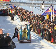 Vilniuje surengtas &bdquo;Red Bull Jump & Freeze&ldquo; renginys