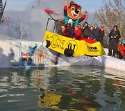 Vilniuje surengtas &bdquo;Red Bull Jump & Freeze&ldquo; renginys