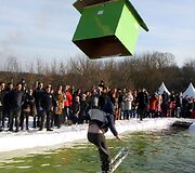 Vilniuje surengtas &bdquo;Red Bull Jump & Freeze&ldquo; renginys