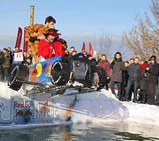 Vilniuje surengtas &bdquo;Red Bull Jump & Freeze&ldquo; renginys