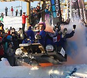 Vilniuje surengtas &bdquo;Red Bull Jump & Freeze&ldquo; renginys