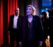 Marine Le Pen savaitgalį oficialiai pradėjo rinkimų kampaniją
