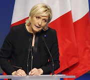 Marine Le Pen savaitgalį oficialiai pradėjo rinkimų kampaniją