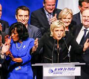 Marine Le Pen savaitgalį oficialiai pradėjo rinkimų kampaniją