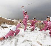 Afganistanietės &ndash; &Scaron;aolino kung fu kovotojos
