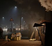 Ulan Batore &ndash; itin toksi&scaron;kas smogas, kurį kelia žiemą &scaron;ildymui deginamos anglys, mediena ir &scaron;iuk&scaron;lės
