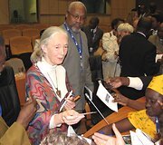 Žymiausia primatologė Jane Goodall 