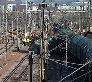 Liuksemburge antradienį susidūrė keleivinis ir krovininis traukiniai
