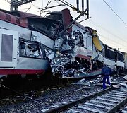 Liuksemburge antradienį susidūrė keleivinis ir krovininis traukiniai