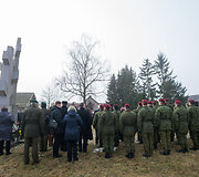 Lietuvos partizanų memoriale Minaičių kaime minimos 68-osios Lietuvos Laisvės Kovos Sąjūdžio tarybos nepriklausomybės deklaracijos paskelbimo metinės