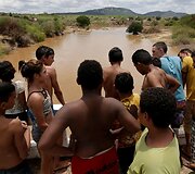 Brazilijos Kampina Grande do Sulio miestą kankina sausra