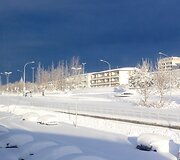Islandai džiaugiasi rekordiniu i&scaron;kritusio sniego kiekiu