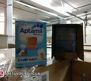 Suklastoti &bdquo;Aptamil&ldquo; mi&scaron;iniai kūdikiams 