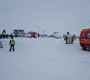 Prancūzijos slidinėjimo trasą užgriuvo sniego lavina