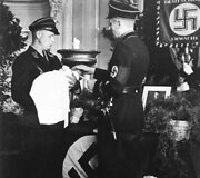 SS pareigūnai dalyvauja vaiko krik&scaron;tynose 1936 m.