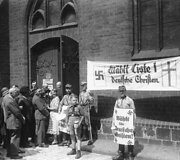 Nacių rinkiminė propaganda Berlyne 1933 m.