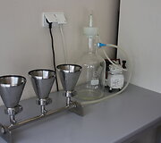 Laboratorija, kur tiriamos legionelės