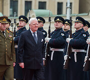 Kra&scaron;to apsaugos ministro ir Lietuvos kariuomenės vado susitikimas su Islandijos atstovu saugumo, gynybos ir kariniams reikalams