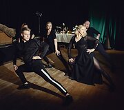 Vilniaus mažojo teatro aktoriai rengiasi spektaklio &bdquo;Fantazijus&ldquo; premjerai