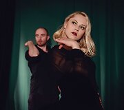 Vilniaus mažojo teatro aktoriai rengiasi spektaklio &bdquo;Fantazijus&ldquo; premjerai