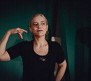 Vilniaus mažojo teatro aktoriai rengiasi spektaklio &bdquo;Fantazijus&ldquo; premjerai