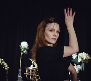 Vilniaus mažojo teatro aktoriai rengiasi spektaklio &bdquo;Fantazijus&ldquo; premjerai