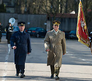 Generolo Jono Žemaičio Lietuvos karo akademijoje įvyko akademijos vir&scaron;ininko pasikeitimo ceremonija