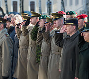 Generolo Jono Žemaičio Lietuvos karo akademijoje įvyko akademijos vir&scaron;ininko pasikeitimo ceremonija