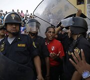 Gatvės futbolo čempionatas Peru sostinėje 