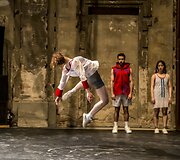 Kauno &scaron;okio teatro &bdquo;Aura&ldquo; premjera &ndash; spektaklis &bdquo;Tvisteris&ldquo;