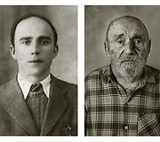 &Scaron;imtamečių portretai &scaron;alia jaunystės nuotraukų