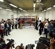 Faraono Tutanchamono lova ir vežimas perkelti į naują Kairo muziejų