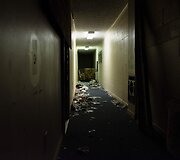 Filadelfijos Kensingtono rajone įsikūrusi heroiną vartojančių narkomanų stovykla