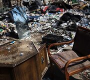 Filadelfijos Kensingtono rajone įsikūrusi heroiną vartojančių narkomanų stovykla
