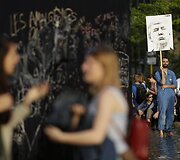 Briuselyje keli tūkstančiai žmonių protestavo prie&scaron; Trumpo vizitą