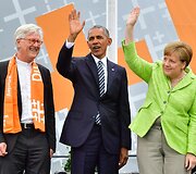 Merkel ir Obama surengė  vie&scaron;ą diskusiją Berlyne