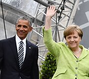 Merkel ir Obama surengė  vie&scaron;ą diskusiją Berlyne