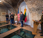 Naujojo JAV gynybos ata&scaron;ė akreditacijos ceremonija